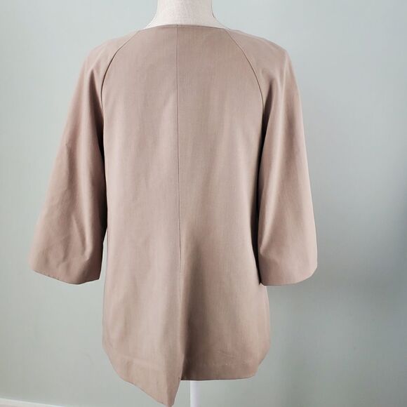 KENZIE WOMEN'S SWING JACKET POCKETS ONE BUTTON 3/4 LENGTH SLEEVES SIZE 8 - Picture 4 of 6